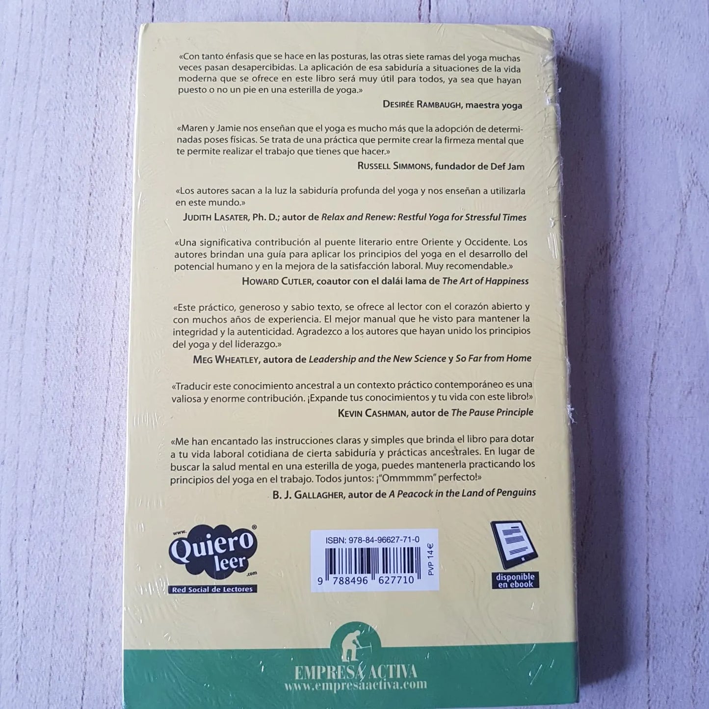FILOSOFIA YOGA PARA EL TRABAJO