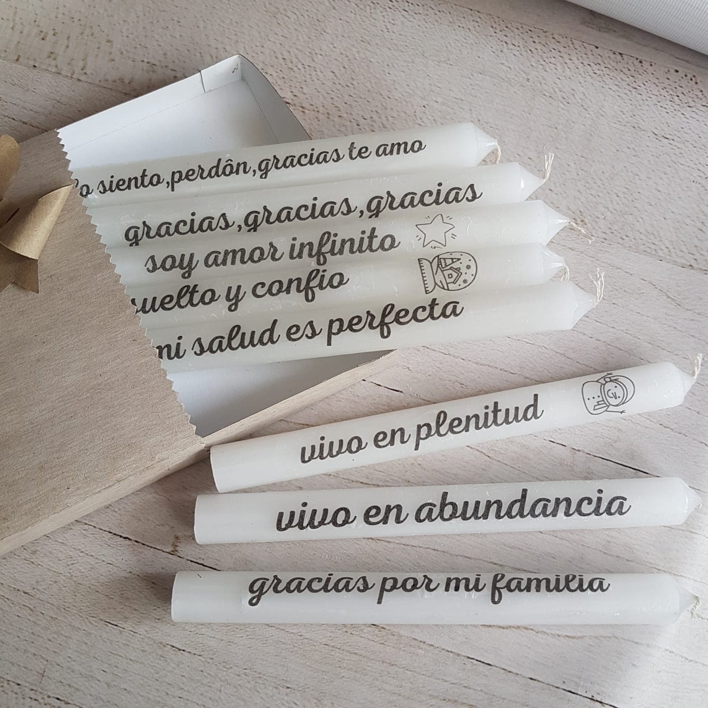 KIT VELAS AFIRMACIONES