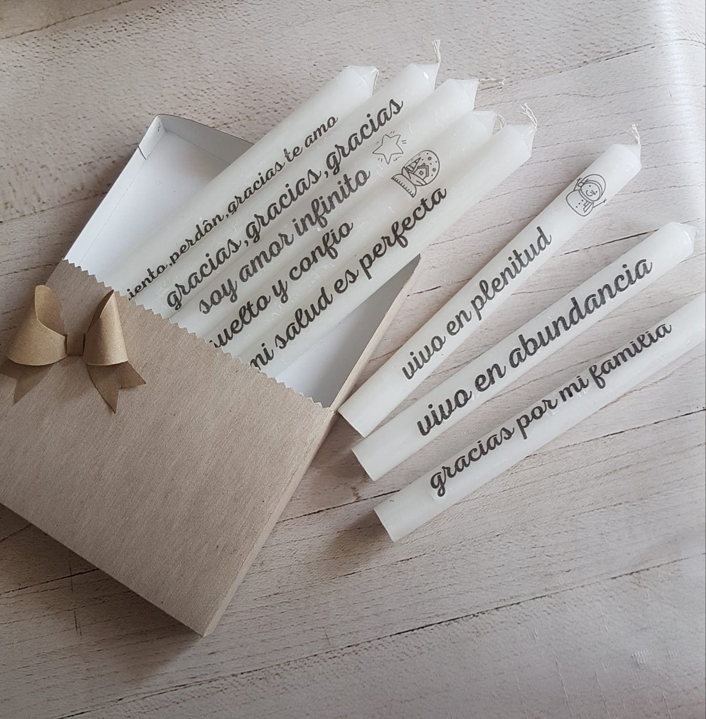 KIT VELAS AFIRMACIONES
