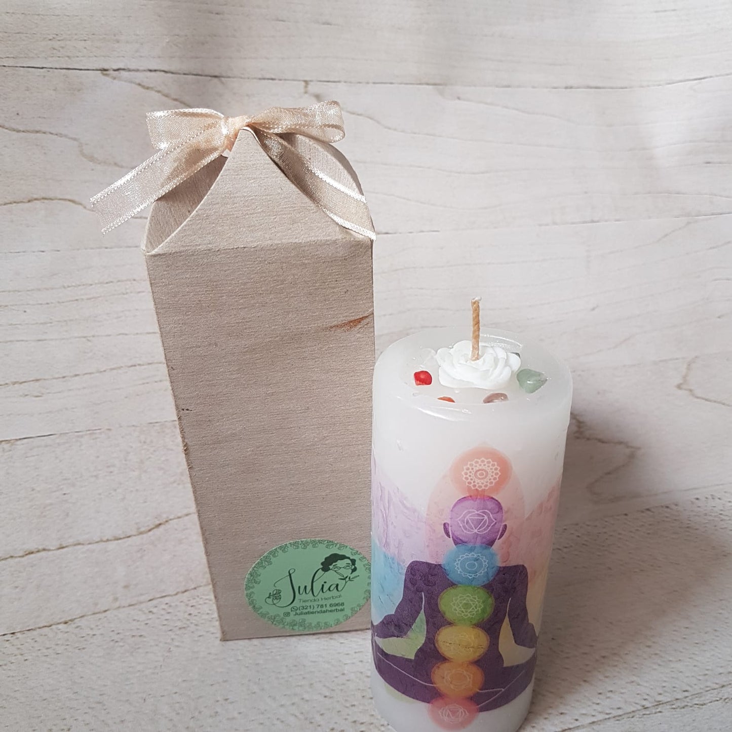 VELON 7 CHAKRAS JULIUA TIENDA HERBAL