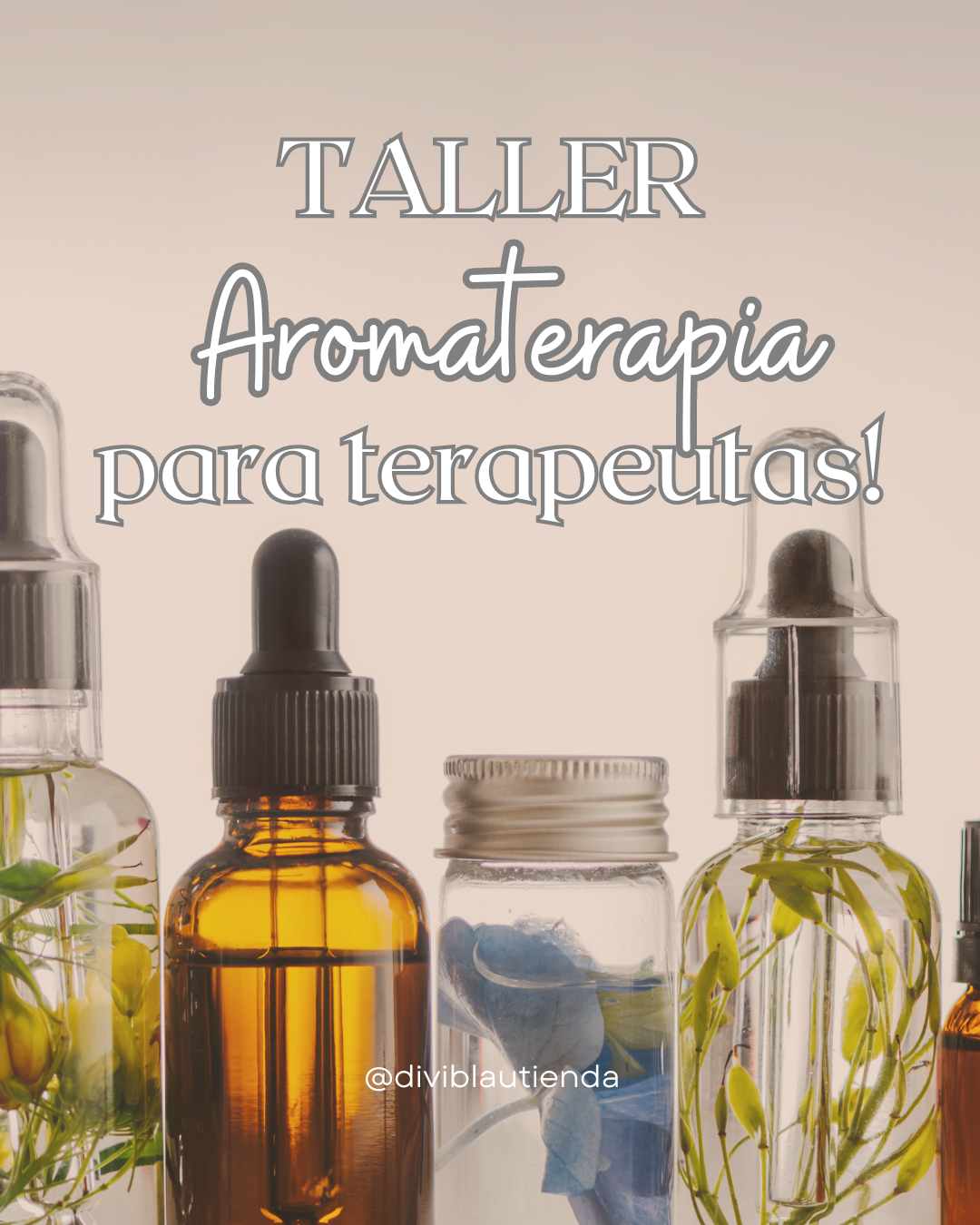 Taller Aromaterapia para terapeutas