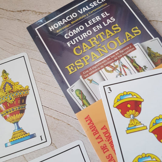 CARTAS BARAJA ESPAÑOLA LIBRO