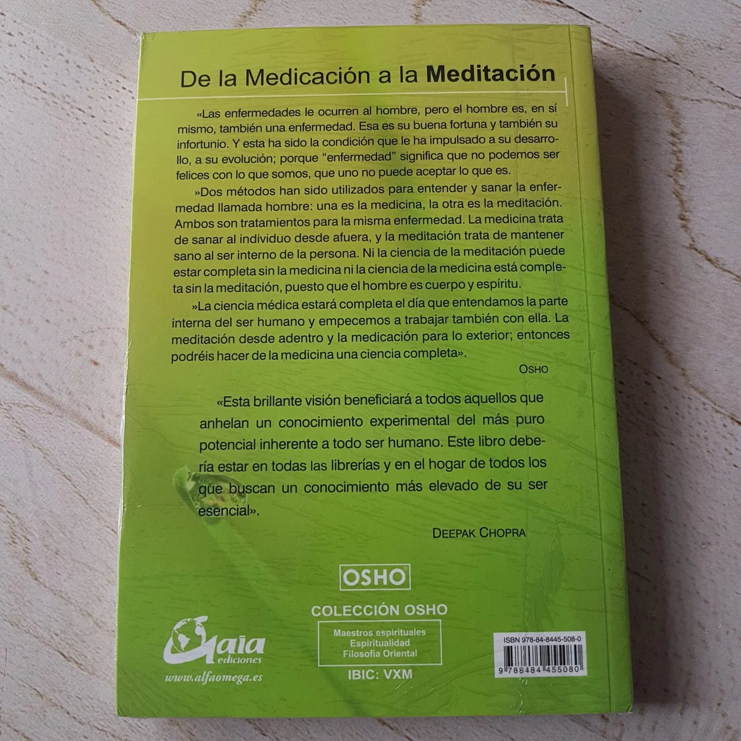 DE LA MEDICACION A LA MEDITACION