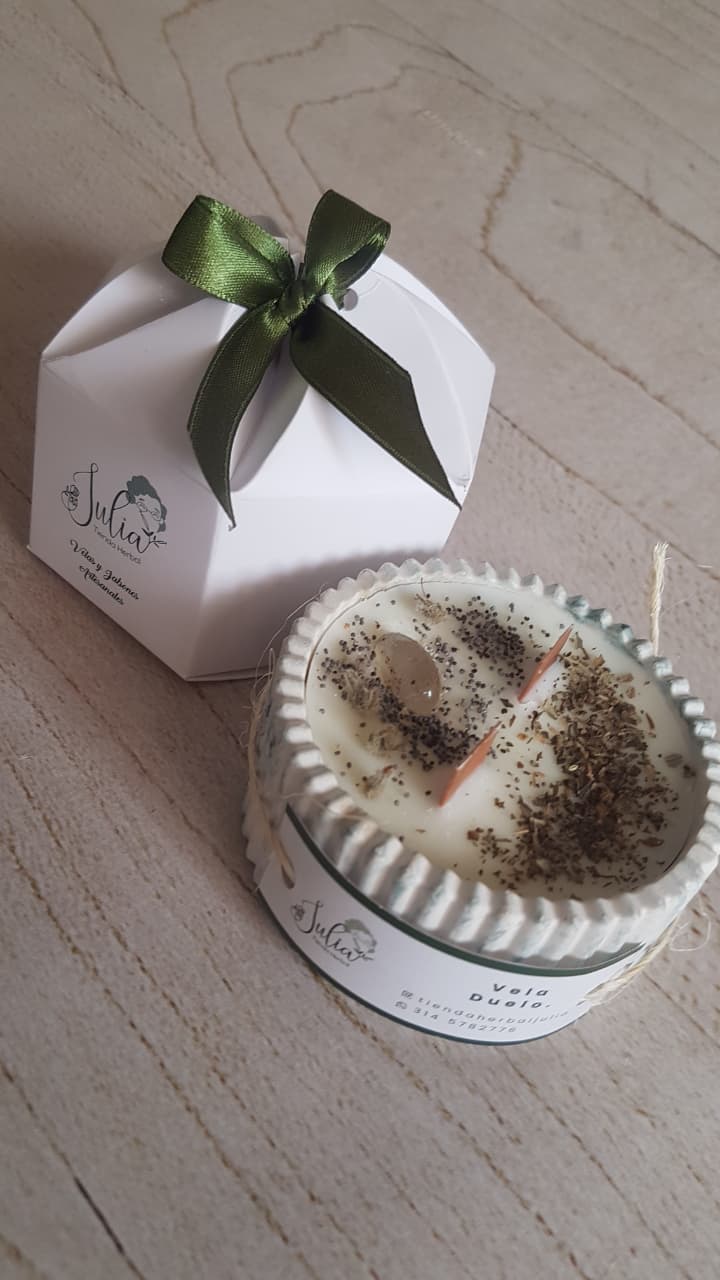 VELA CON CRISTALES - DUELO