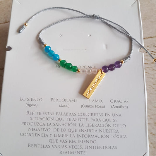 PULSERA HOOPONOPONO