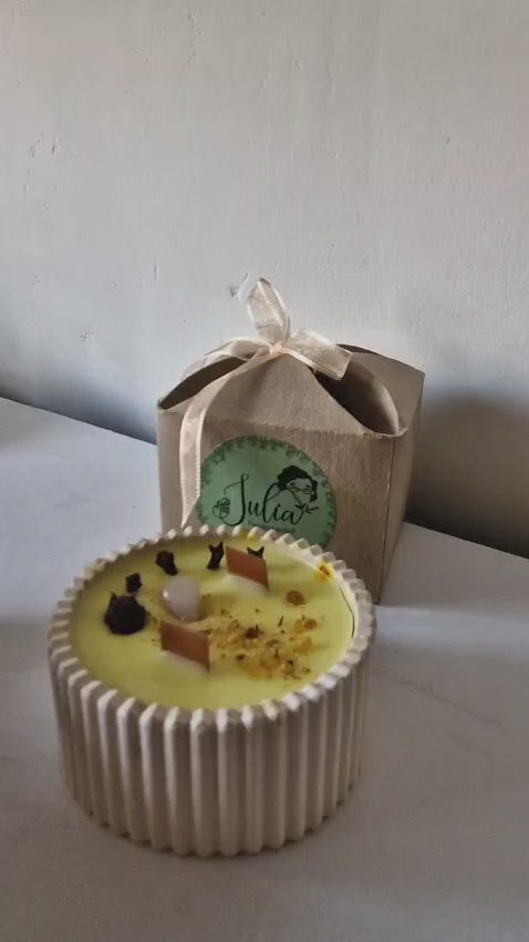VELAS CON CRISTALES - BENDICIÓN DEL HOGAR